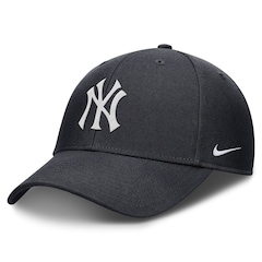 Boné Unissex MLB New York Yankees Nike Dri-FIT Club Aba Curva - Foto 1