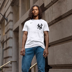 Camiseta Nike MLB Fuse Wordmark NY Yankees  - Masculina - Foto 3
