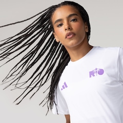 Camiseta adidas Maratona do Rio - Feminina - Foto 4