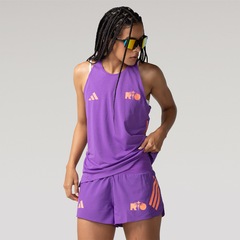 Camiseta Regata adidas Maratona do Rio - Feminina - Foto 1