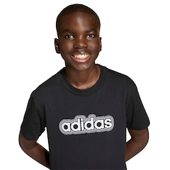 Camiseta adidas Essentials - Infantil - Foto 4