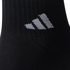 Kit de Meia adidas Sportswear Essentials Ankle com 3 Pares - Foto 3