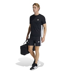 Camiseta adidas Workout Essentials Base 3S - Masculina - Foto 4