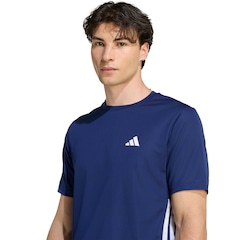 Camiseta adidas Workout Essentials Base 3S - Masculina - Foto 5