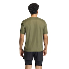 Camiseta adidas Workout Essentials Base 3S - Masculina - Foto 3