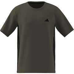 Camiseta adidas Workout Essentials Base 3S - Masculina - Foto 7