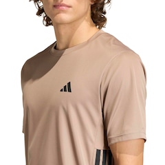 Camiseta adidas Workout Essentials Base 3S - Masculina - Foto 5