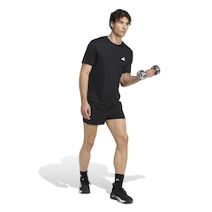 Camiseta adidas Workout Essentials Base - Masculina - Foto 3