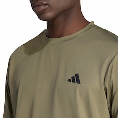 Camiseta adidas Workout Essentials Base - Masculina - Foto 5