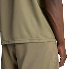 Camiseta adidas Workout Essentials Base - Masculina - Foto 6