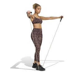 Calça Legging Opt Ess Aop 7 adidas Feminina - Foto 3
