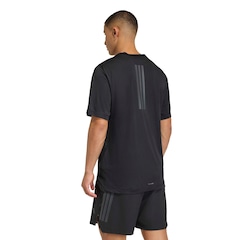Camiseta adidas D4T PrimeLift 3 Stripes Masculina - Foto 2