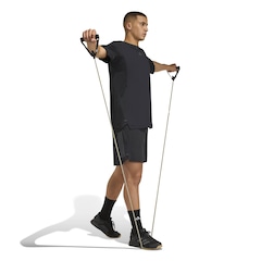 Camiseta adidas D4T PrimeLift 3 Stripes Masculina - Foto 3