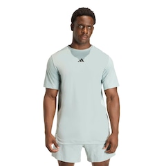 Camiseta adidas D4T PrimeLift 3 Stripes Masculina - Foto 1