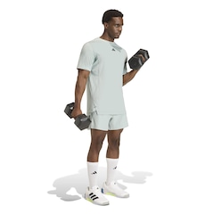 Camiseta adidas D4T PrimeLift 3 Stripes Masculina - Foto 3