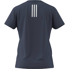 Camiseta adidas OWN THE RUN Três Listras Feminina - Foto 2
