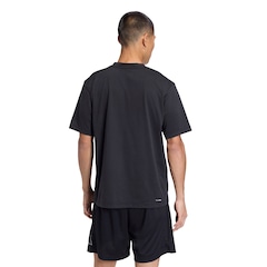 Camiseta adidas Logotipo Workout Essentials Feelready - Masculina - Foto 2