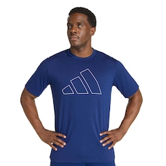 Camiseta adidas Logotipo Workout Essentials Feelready - Masculina - Foto 4