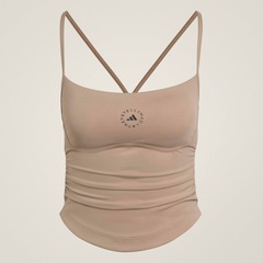Top Esportivo Cropped adidas by Stella McCartney Studio Spaghetti - Feminino - Foto 12