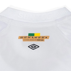 Camisa do Santos I 26/27 Umbro Torcedor Infantil - Foto 6