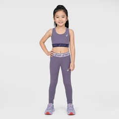 Calça Legging Asics Lic Elstico Logo Feminina - Foto 3