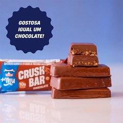 Barra de Proteína +MU Crush Bar 20 Chocolate - 35G - Foto 4