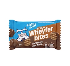 Barrinha +MU Choco Wheyfer Bites Chocolate com Avelã - 25g - Foto 1