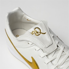 Chuteira Futsal Adulto Nike Tiempo Legend Touch of Gold R10 Edição Comemorativa - Foto 8