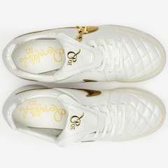 Chuteira Futsal Adulto Nike Tiempo Legend Touch of Gold R10 Edição Comemorativa - Foto 5