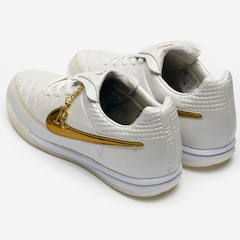 Chuteira Futsal Adulto Nike Tiempo Legend Touch of Gold R10 Edição Comemorativa - Foto 6