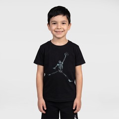 Camiseta Nike JDN Mj Brnd Sklt Infantil - Foto 1