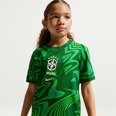 Camisa de Goleiro do Brasil 26/27 Nike Infantil - Foto 1