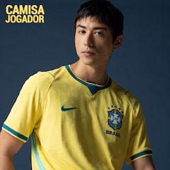 Camisa Brasil Nike I 2026/27 Jogador Masculina - Foto 1