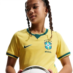 Camisa Brasil Nike I 2026/27 Torcedor Pro Infantil - Foto 5