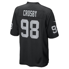 Camiseta Jersey Nike NFL Maxx Crosby Raiders Masculina - Foto 2