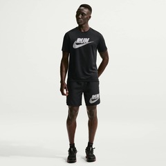Camiseta Nike UV Miler Run Masculina - Foto 4
