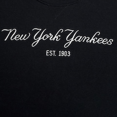 Blusão Gola Careca Fanatics MLB New York Yankees Masculino - Foto 3