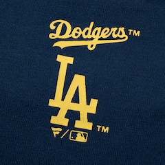 Blusão Gola Careca Fanatics MLB Los Angeles Dodgers 3 Masculino - Foto 6