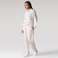 Blusão adidas Essentials tres Listras com Ziper e Capuz - Feminino - Foto 4