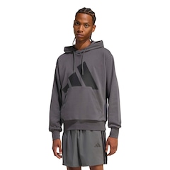 Blusão Adidas Big Logo com Capuz - Masculino - Foto 1