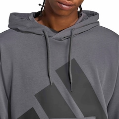 Blusão Adidas Big Logo com Capuz - Masculino - Foto 4