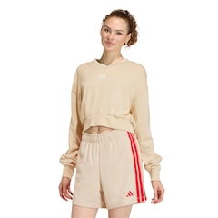 Blusa de Moletom adidas Gola Careca Stadium Feminina - Foto 1