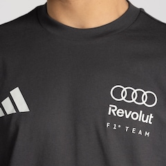 Camiseta adidas Audi DNA Masculina - Foto 4