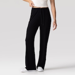 Calça Fila Wide Essentials Canelada Feminina - Foto 1