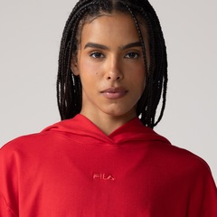 BLUSAO LS FILA COM CAPUZ BASIC CLASSIC L - Foto 4