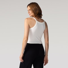 Camiseta Regata Fila Ribbed Letter Feminina - Foto 2