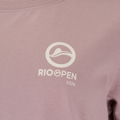 Camiseta Fila Regular Premium Rio Open 26 Feminina - Foto 3