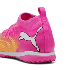 Chuteira Society Infantil Puma Neymar Future 9 Match Mid - Foto 4