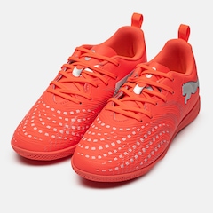 Chuteira Futsal Infantil Puma Future 9 Play - Foto 4