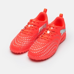 Chuteira Society Infantil Puma Future 9 Play - Foto 4